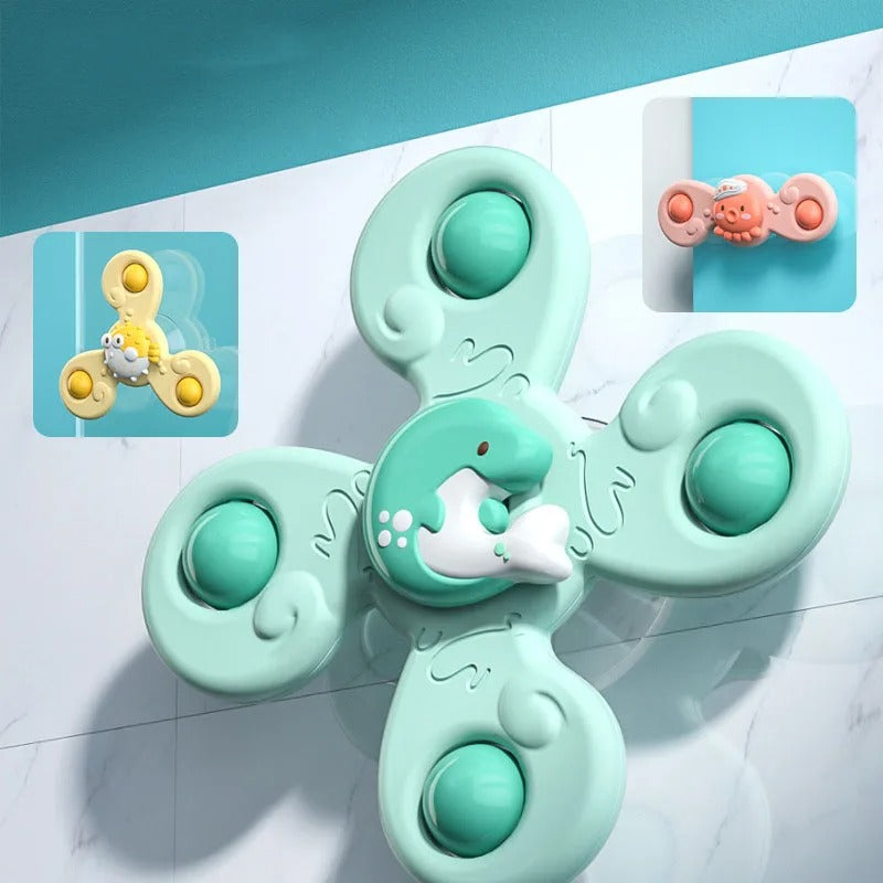 3Pcs Stress Relief Baby Fidgit Spinner Toy