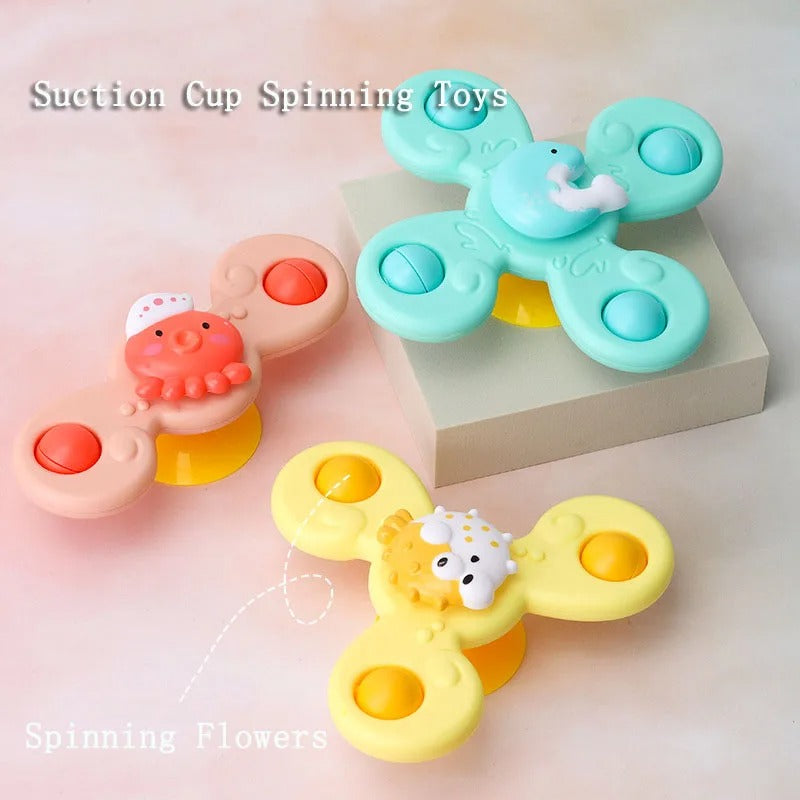 3Pcs Stress Relief Baby Fidgit Spinner Toy